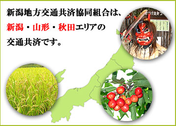 新潟地方交通共済協同組合は新潟・山形・秋田エリアの交通共済です。